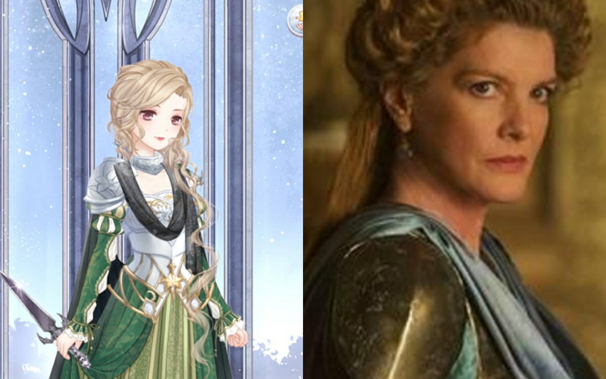 活动作品用奇迹暖暖搭出雷神妈妈弗丽嘉