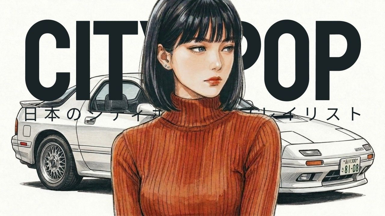 昭和午夜飞行：80s 日本 City Pop 精选合辑，感受如丝绒般的都市浪漫。??✨