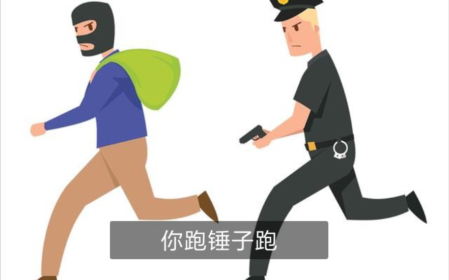 [图]小偷站住！别跑！