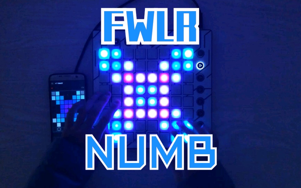 【Launchpad】NUMB//FLWR 萌新好几次自制工程(半还原)哔哩哔哩bilibili