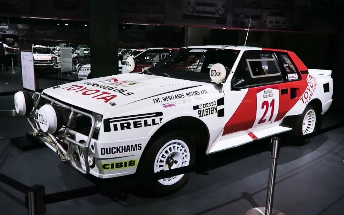 toyota celica twincam turbo wrc 1985 ta64 实车 视频