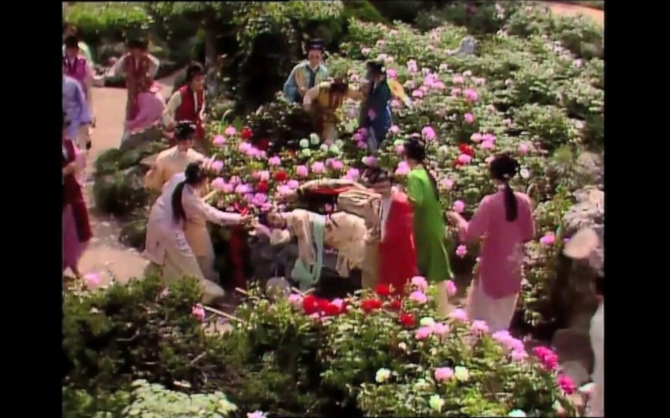 【红楼梦】87版 憨湘云醉卧芍药荫