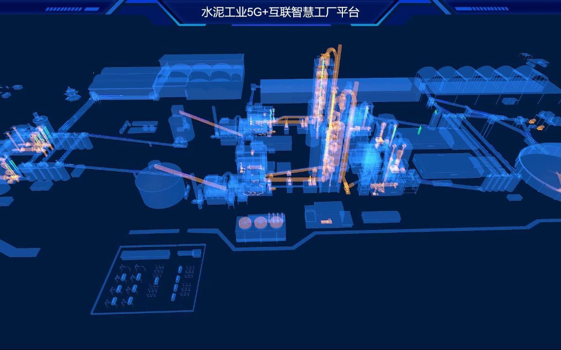 5G+互联网智慧工厂——水泥数字孪生哔哩哔哩bilibili