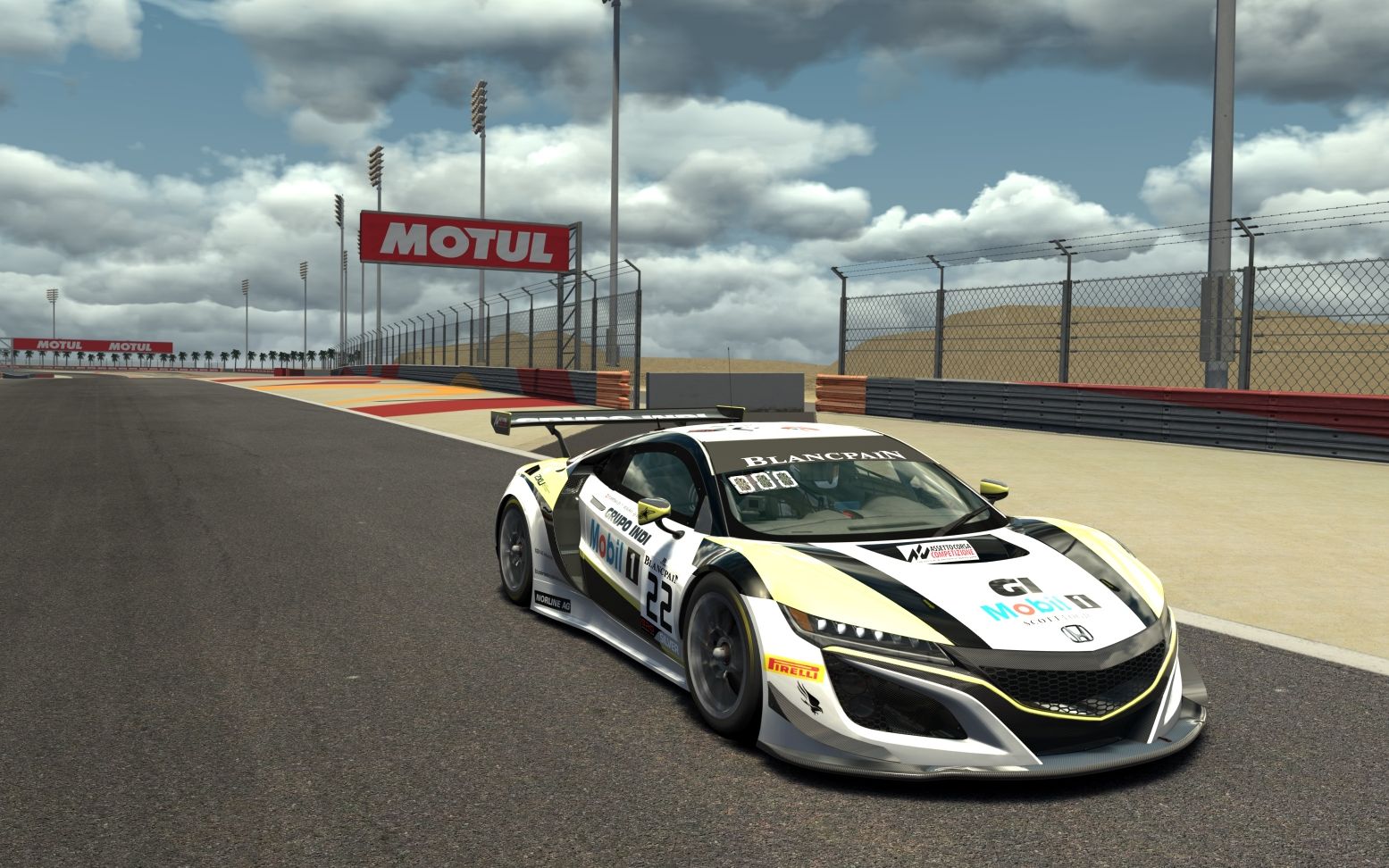 c菜鸡刷圈--巴林】honda nsx gt3--1.58.