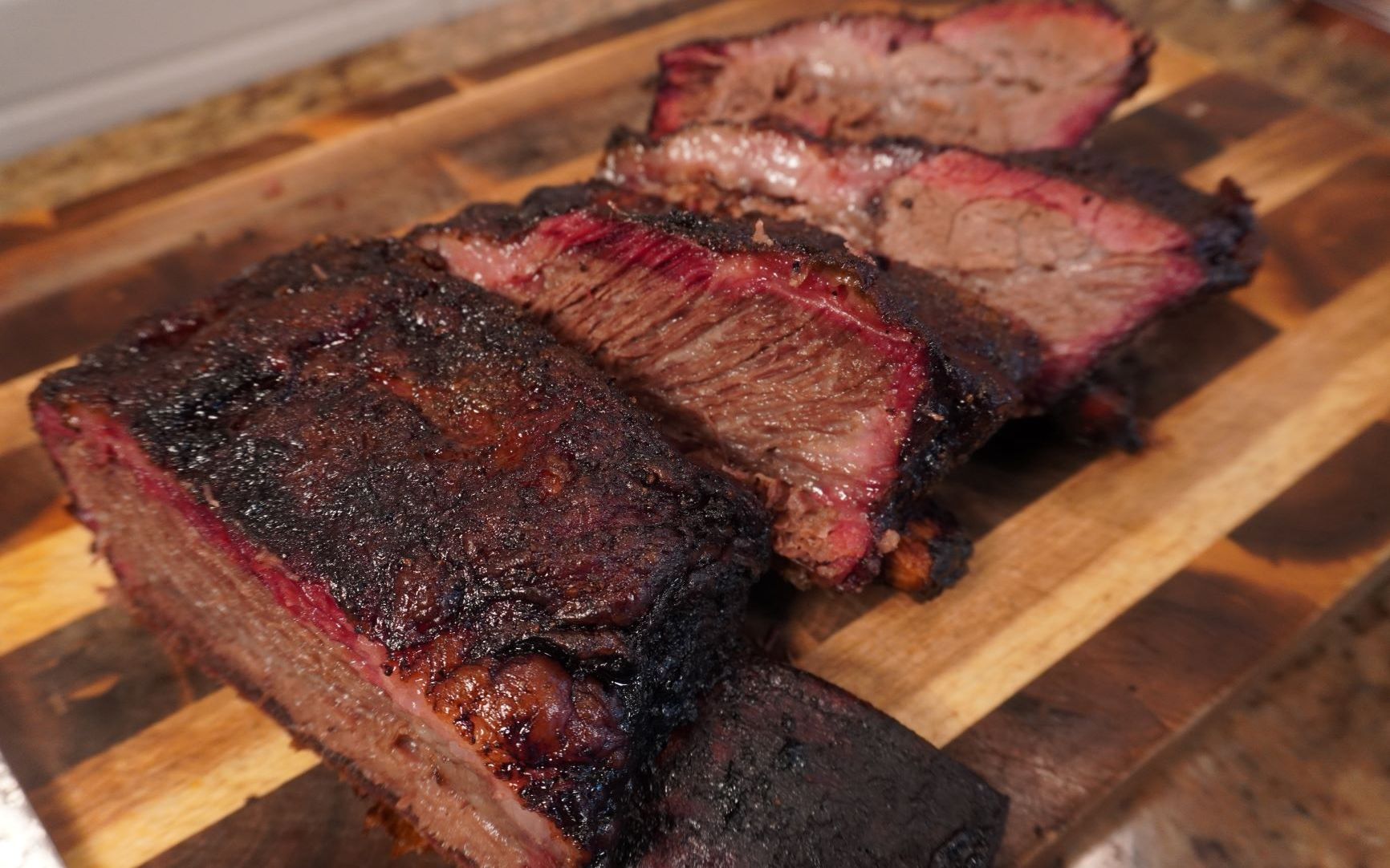美式烟熏牛肋排 烤牛排什么的真比不了 烤肉界的首选