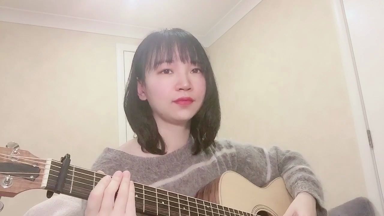 海棠cover一支榴莲女生吉他弹唱by小小冬酱