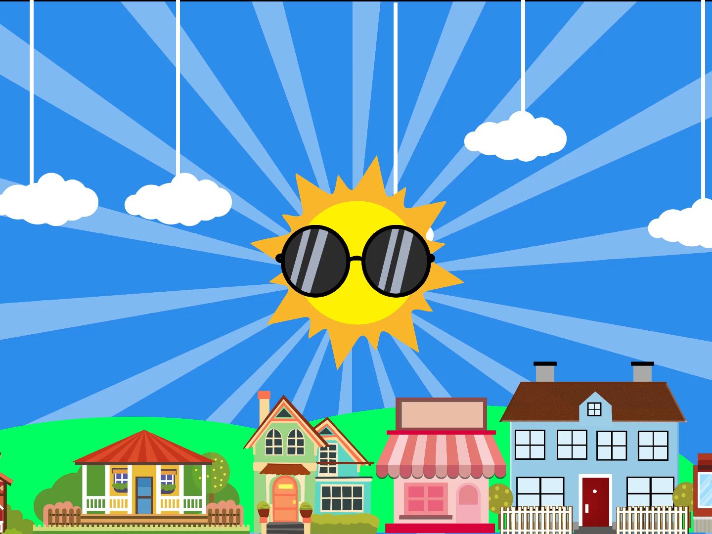 (duj41)幼儿少儿舞蹈六一节卡通唯美舞台演出节目大屏幕视频vj素材1