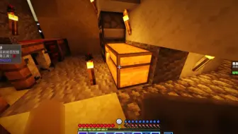Minecraft 1.12.2 飞升者的陨落虚无世界3生存第三集  找到天然建筑搬进新家  生存么必须要有凳次  偶遇袭击者王获得银币