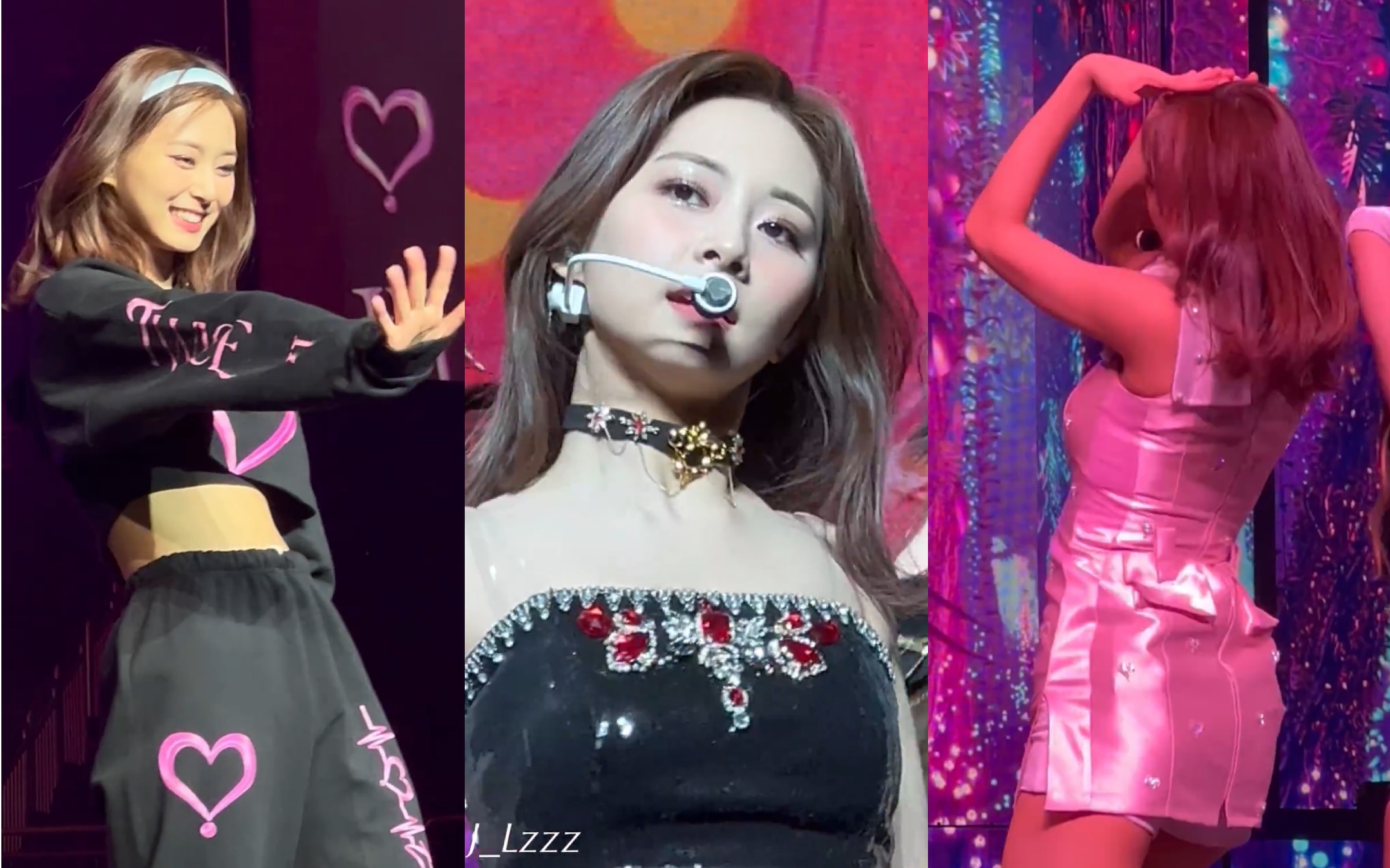 周子瑜直拍220227世巡纽约场d2舞台安可饭拍合集2如此高清的怼脸直拍