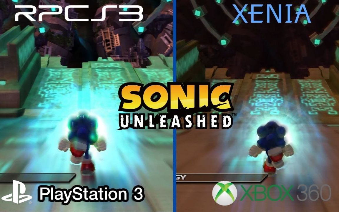 [图]【索尼克 释放 (音速小子 世界大冒險) 】RPCS3 vs. Xenia 模拟器性能比较 - Sonic Unleashed