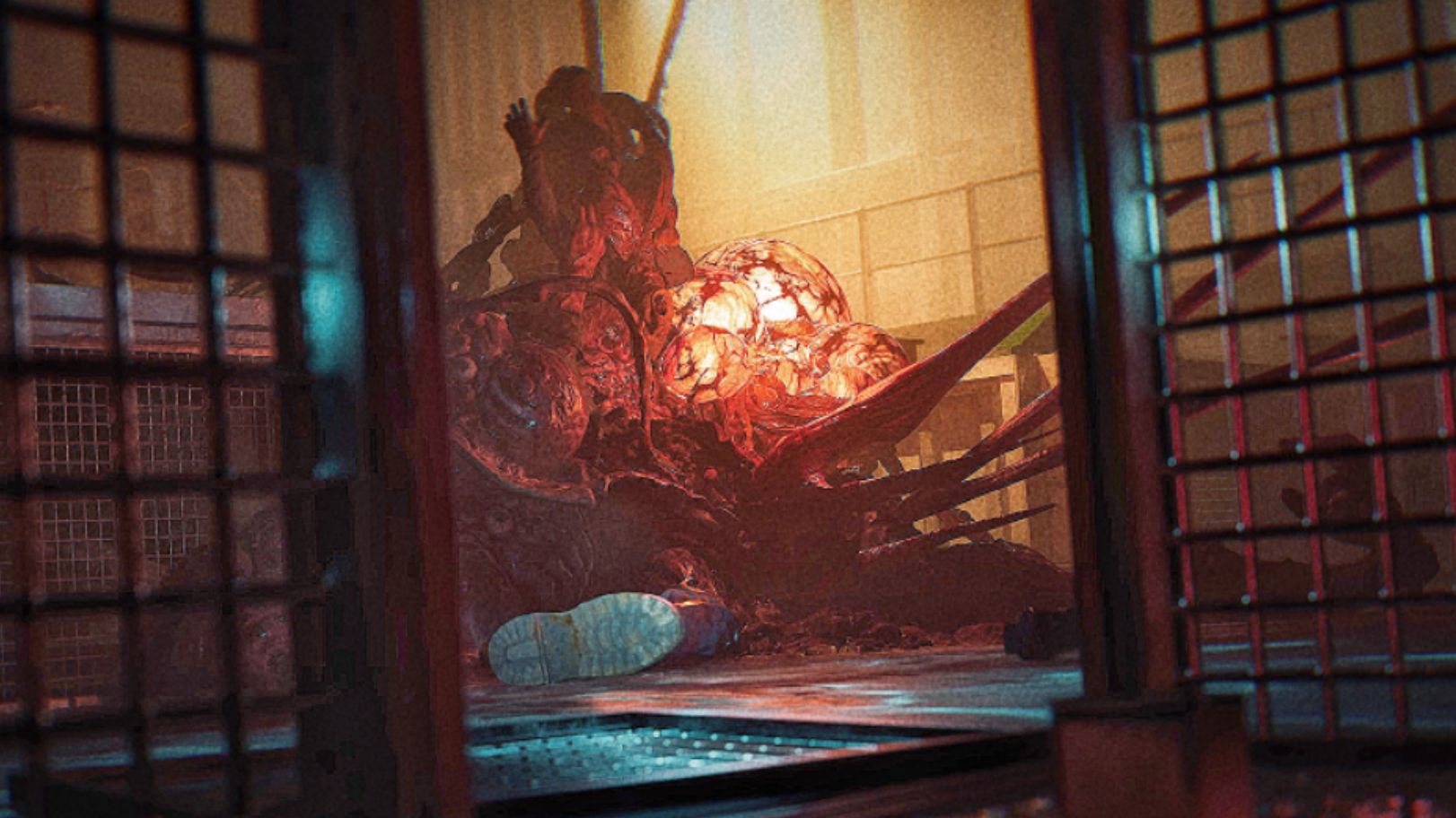 人体撕裂成怪物,游荡在钻井平台上狩猎人类!