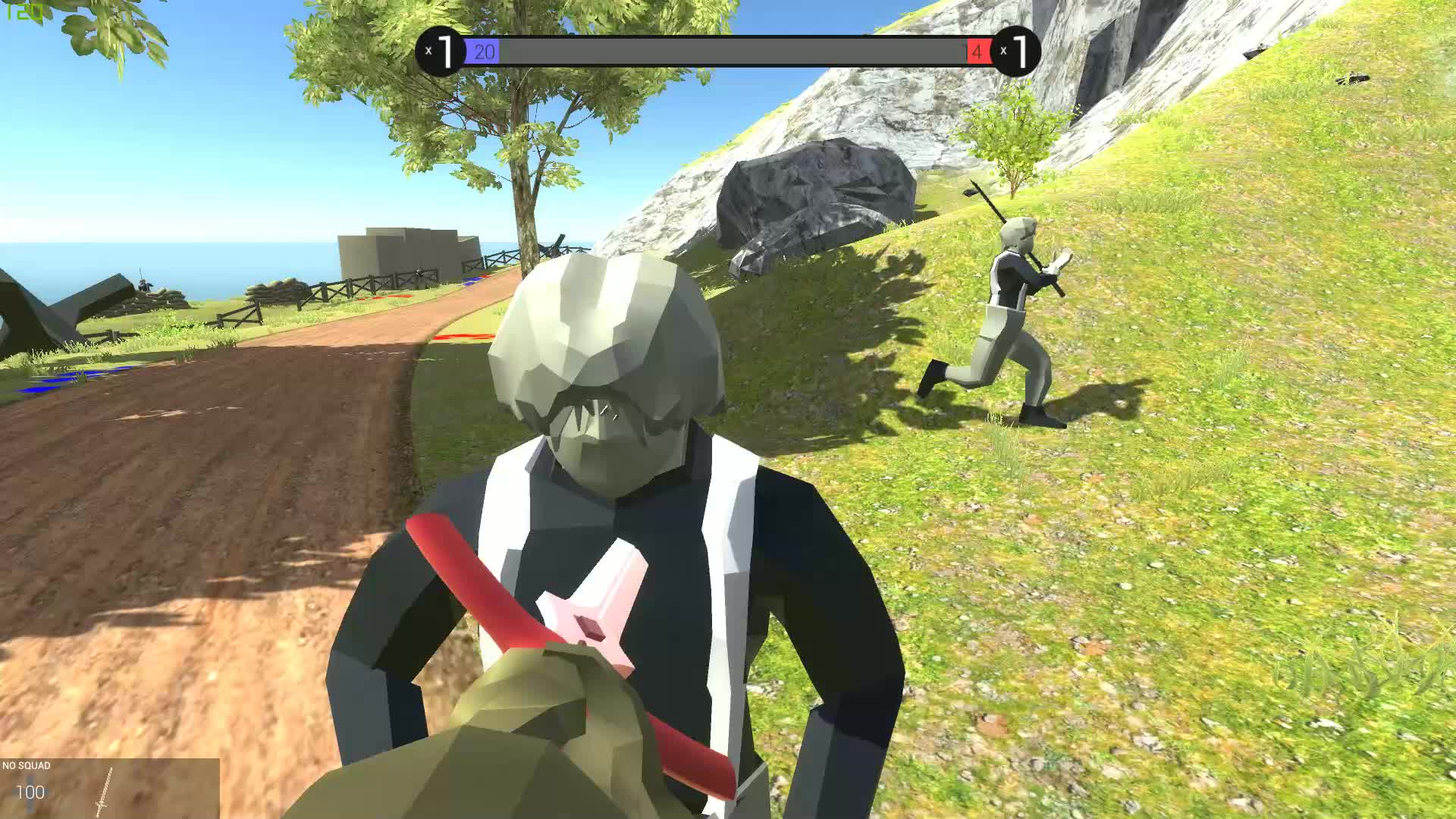 【ravenfield&凌风】万圣节新武器刀战测试——圣剑的昭和冲锋?