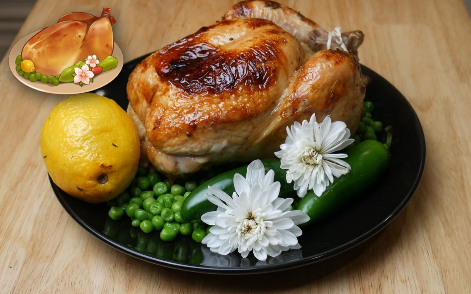 大厨马师傅烹制原神甜甜花酿鸡甜美蜂蜜与鲜嫩鸡肉相得益彰