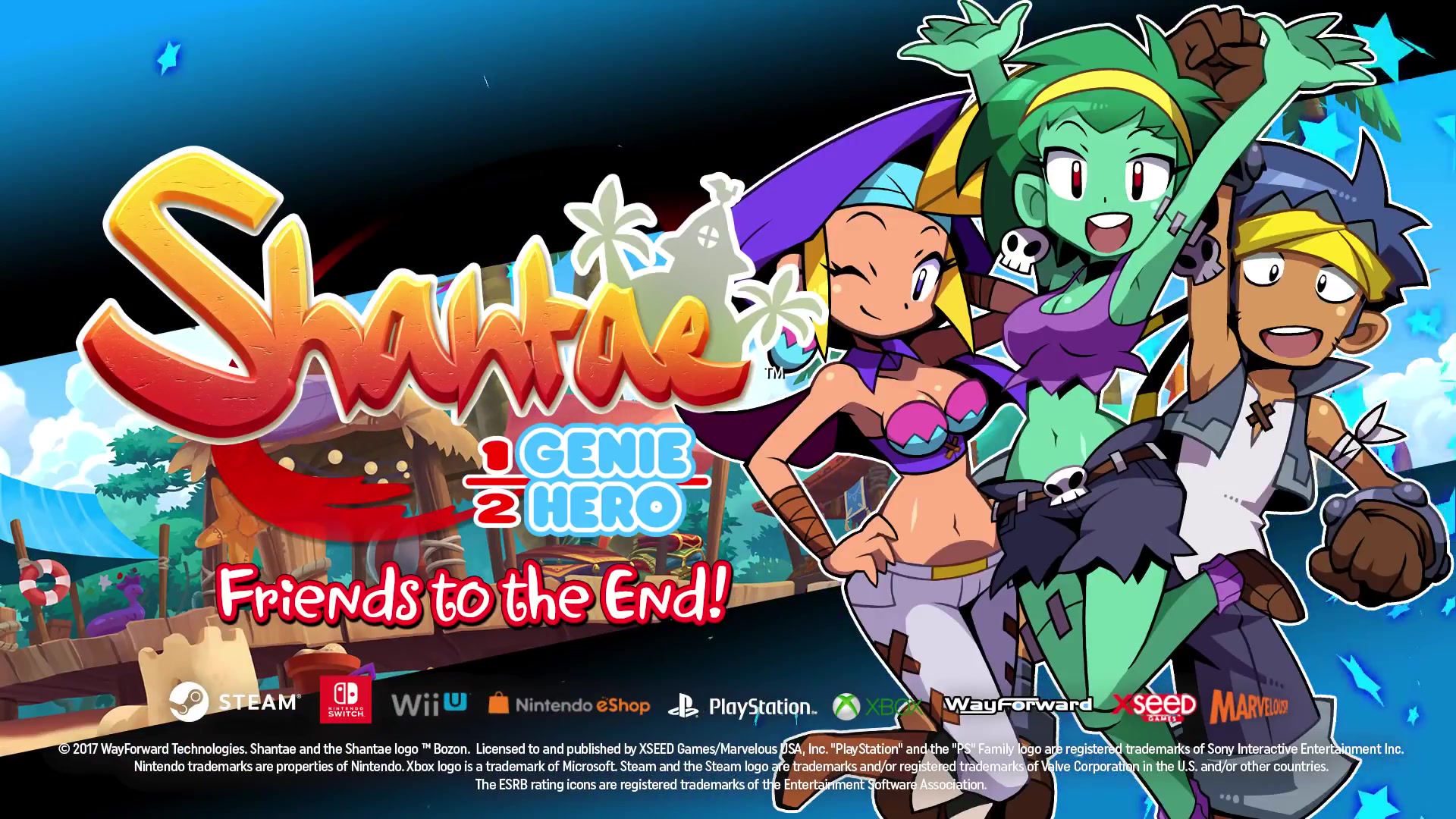 桑塔 半精灵英雄 shantae: half-genie hero 官方fri