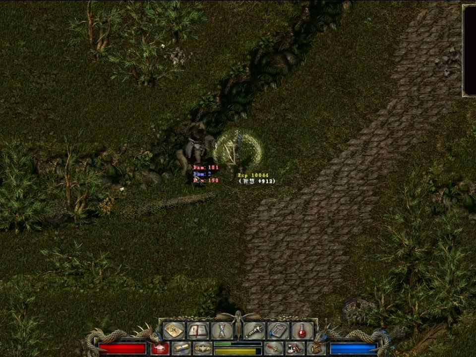 神界系列之神界1第一次玩120精灵族先祖墓地开启传送点得到龙手套