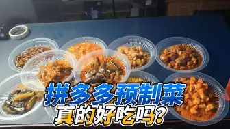 Download Video: 拼多多销量100万的预制菜，不到5块钱一包真的好吃吗？