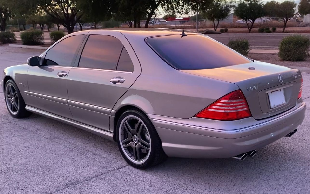 奔驰w220 s级 s65 amg v12 biturbo 2006款美国二手车_哔哩哔哩_bili