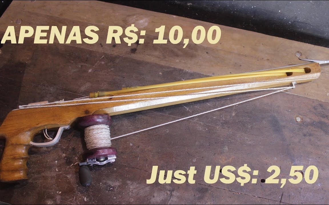 制作鱼叉arbaletearp01ofeitocomapenas10reais