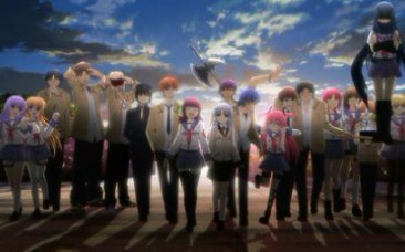 [图]【AngelBeats】天使的心跳 另一个结局，放弃转生成为学生会长，在无尽孤独里等着你回来！！！