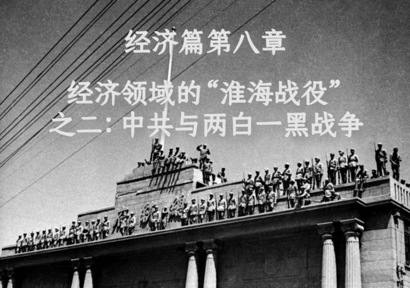 《国民党败走大陆探究》经济篇第8章 经济领域的“淮海战役”之二:中共与两白一黑战争 013# 蒋介石为什么失掉大陆哔哩哔哩bilibili