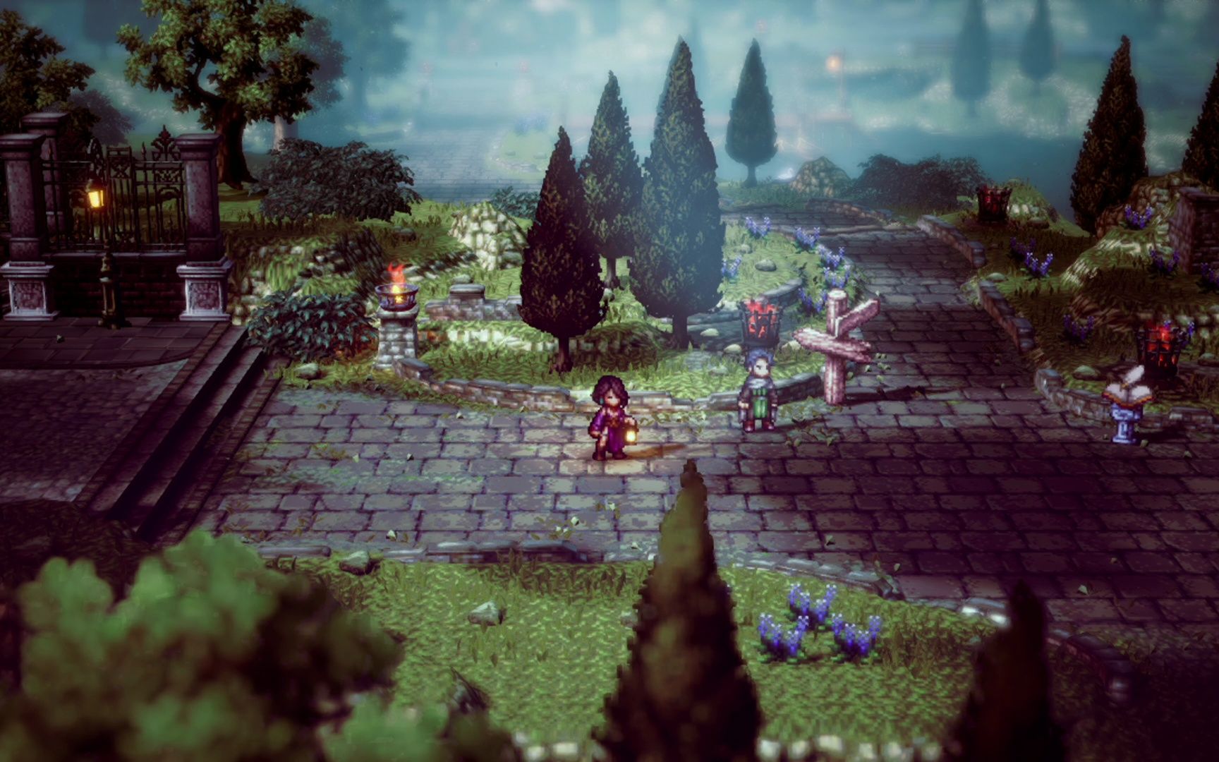 歧路旅人2 八方旅人2 002 神官入队