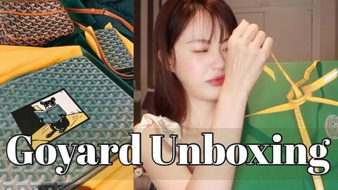 GOYARD Cap-Vert PM Bag (GREEN) [UNBOXING] 