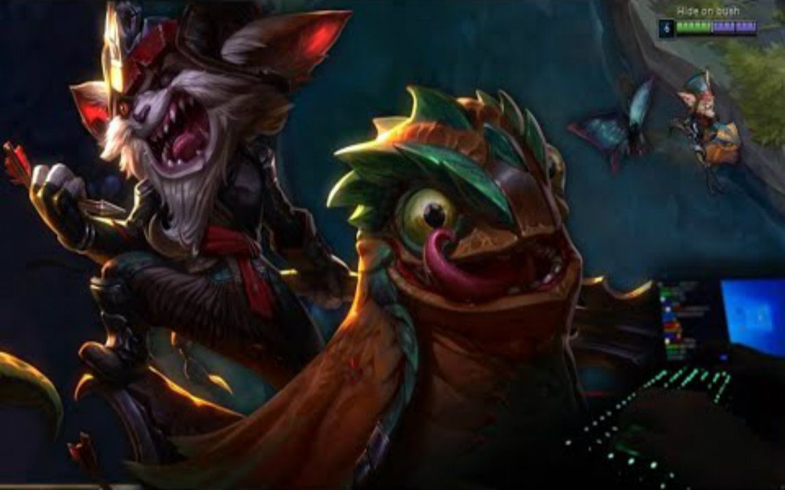 faker完美的暴走中路克烈lol英雄联盟