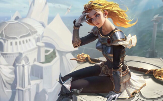 光辉女郎.拉克丝击杀片段——我要代表德玛西亚消灭你们!