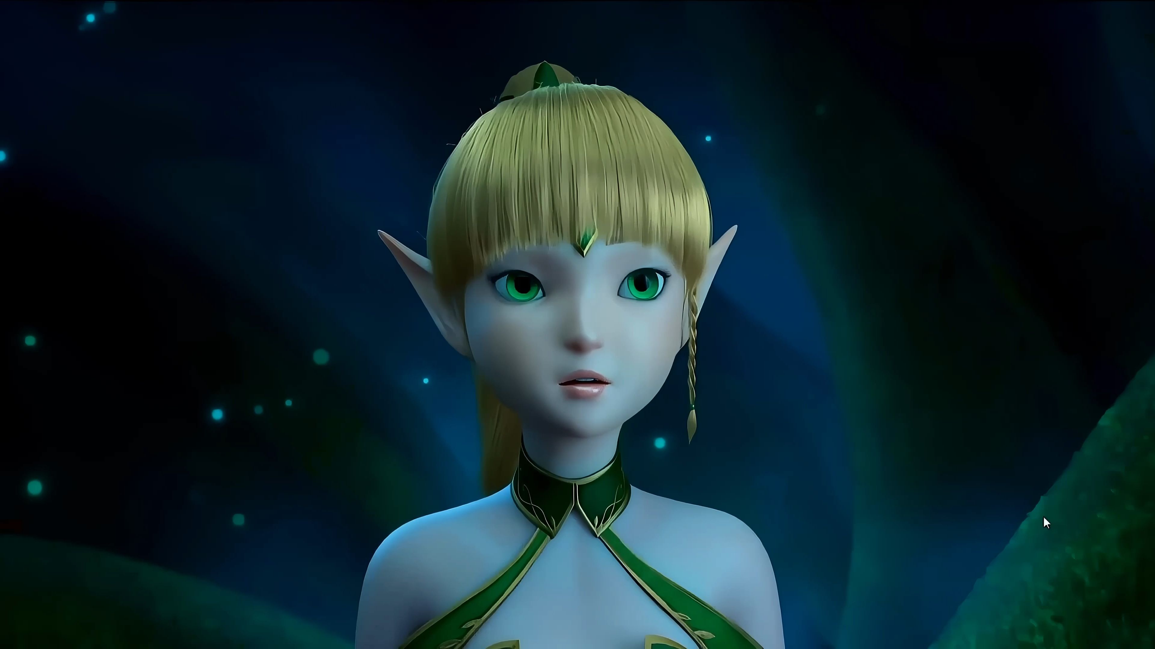 200岁的可爱精灵少女