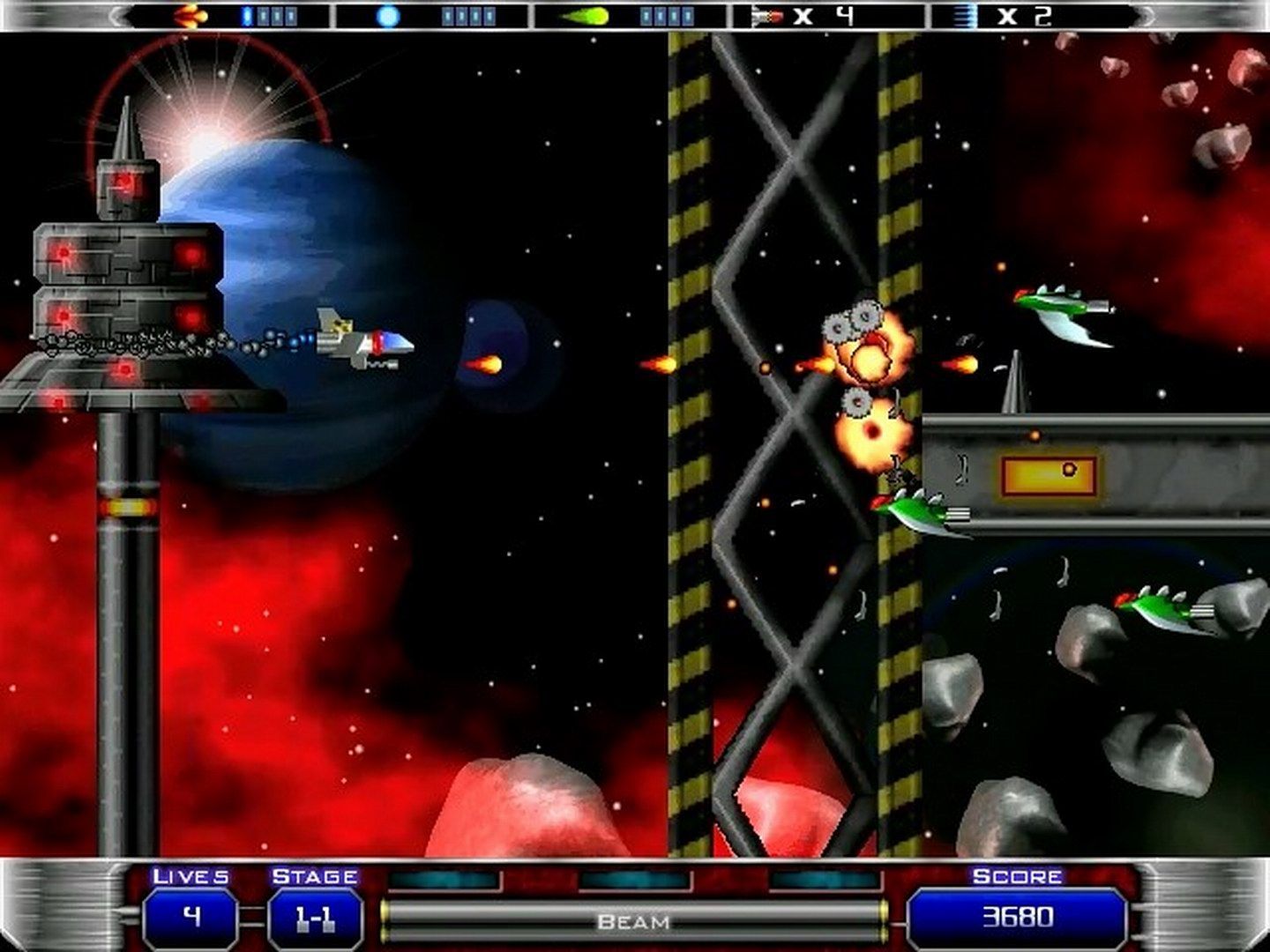 takatis太空射击横版小游戏电脑单机经典怀旧休闲娱乐轻松解压居家