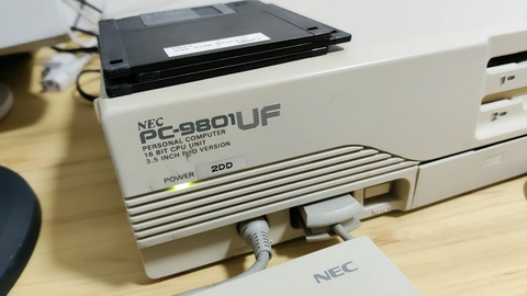 NEC PC-9801UF 迷你型PC9_哔哩哔哩_bilibili