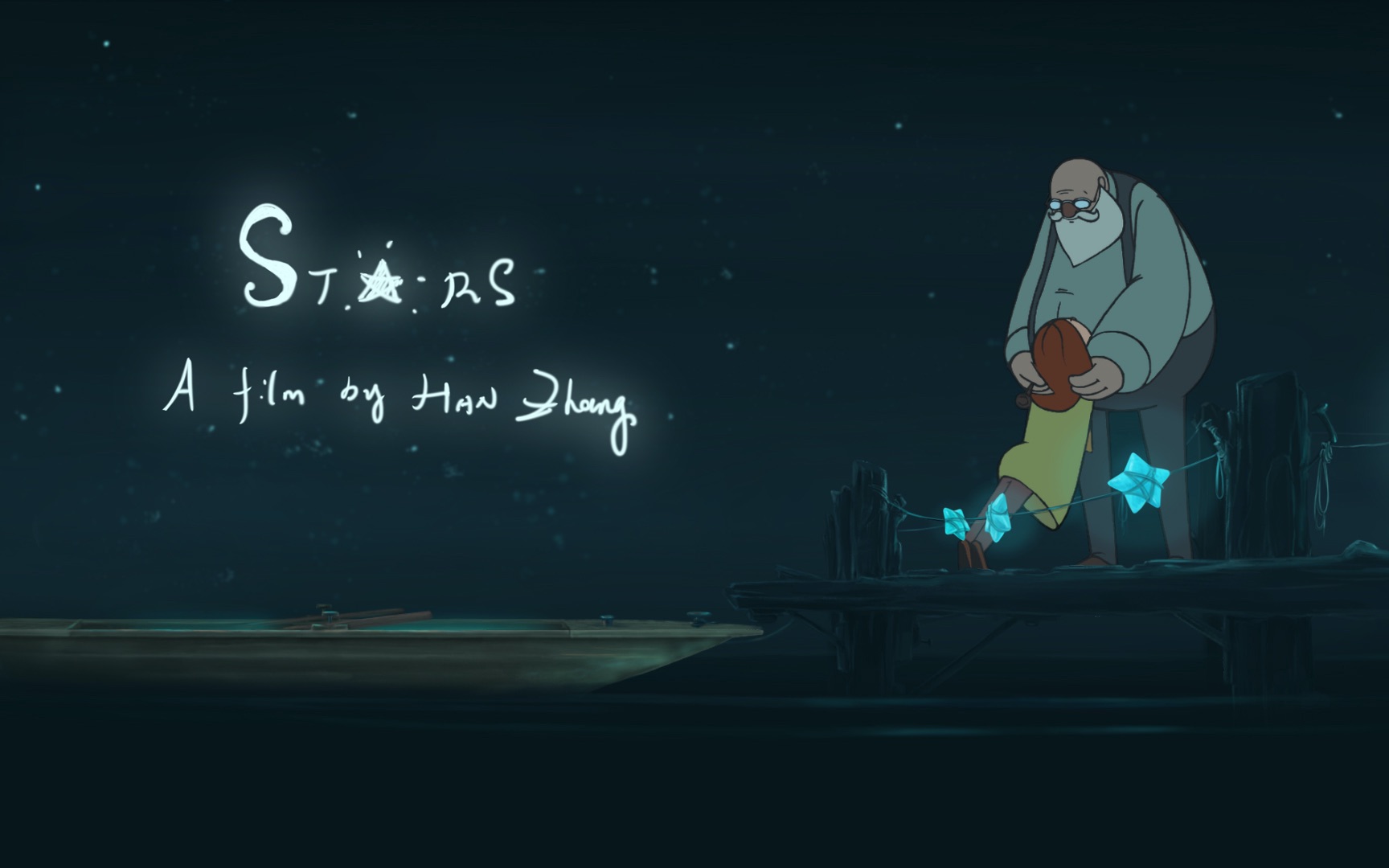 手绘获奖动画短片《小星星》,Stars, Award winning animated short哔哩哔哩bilibili