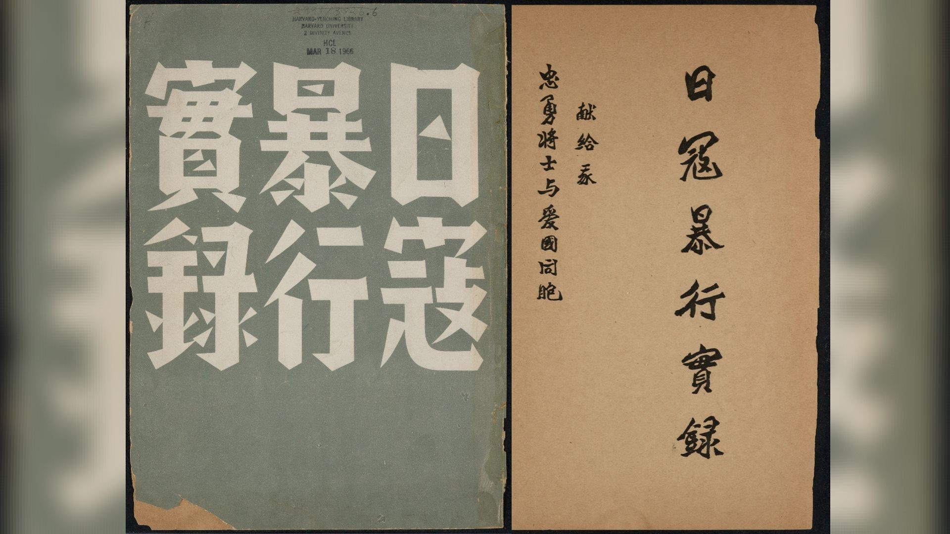 老照片日寇暴行实录1938年国民政府军事委员会政治部第三厅哔哩哔哩bilibili