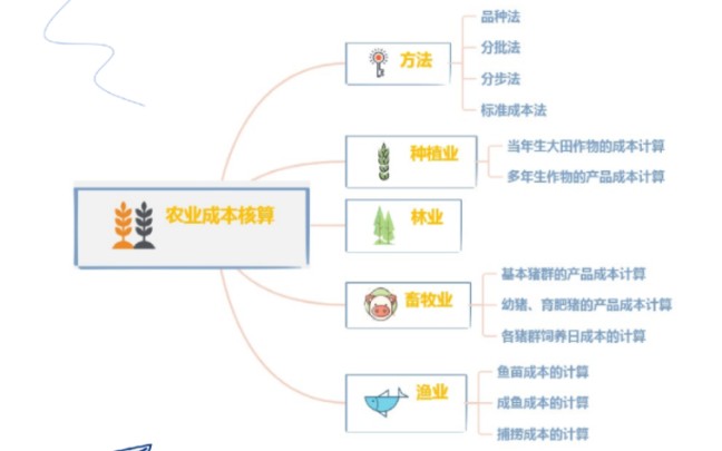 农业成本核算方法+会计分录,超详细!哔哩哔哩bilibili