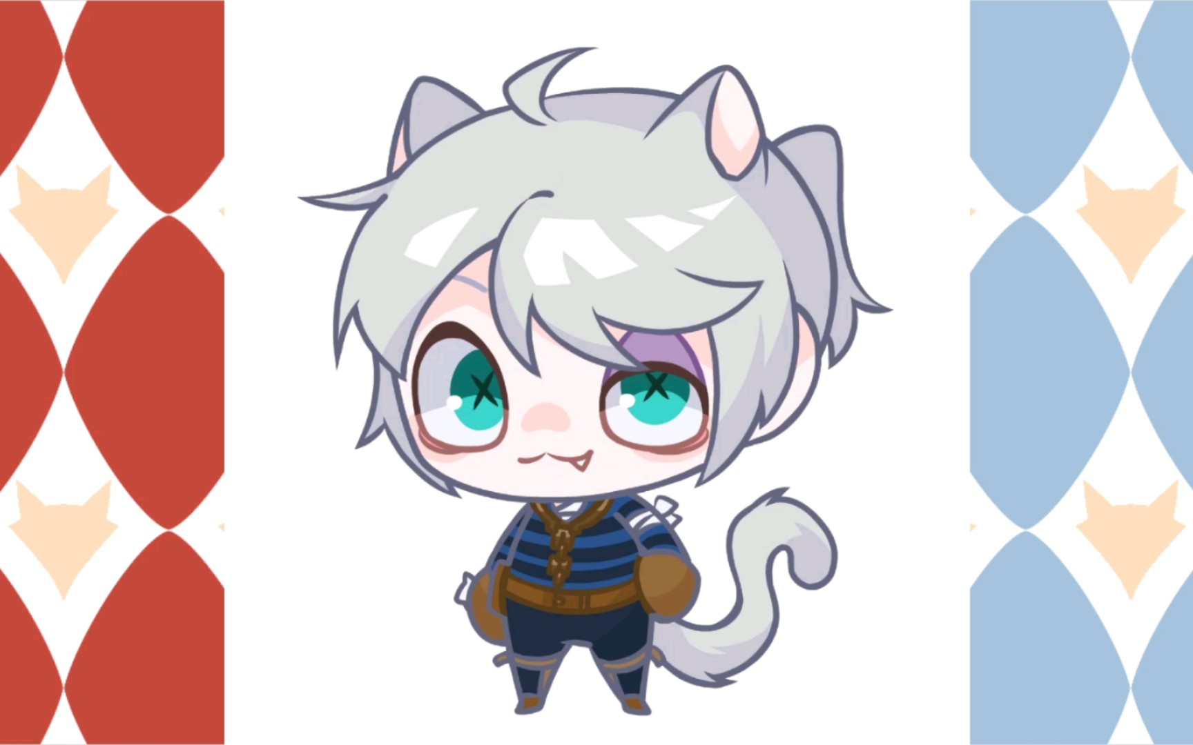 『爱笔思画x」摸一只灰涂料的卢卡