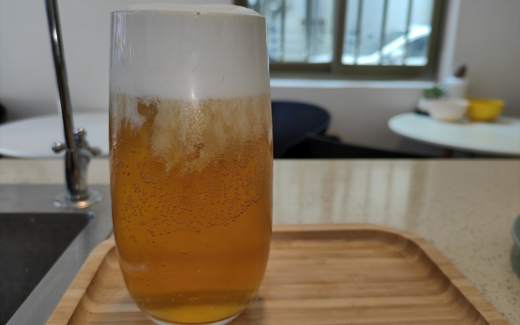 制作过程如此简单的雪顶气泡绿茶不自己尝试下嘛逸潇店长的特调日常第