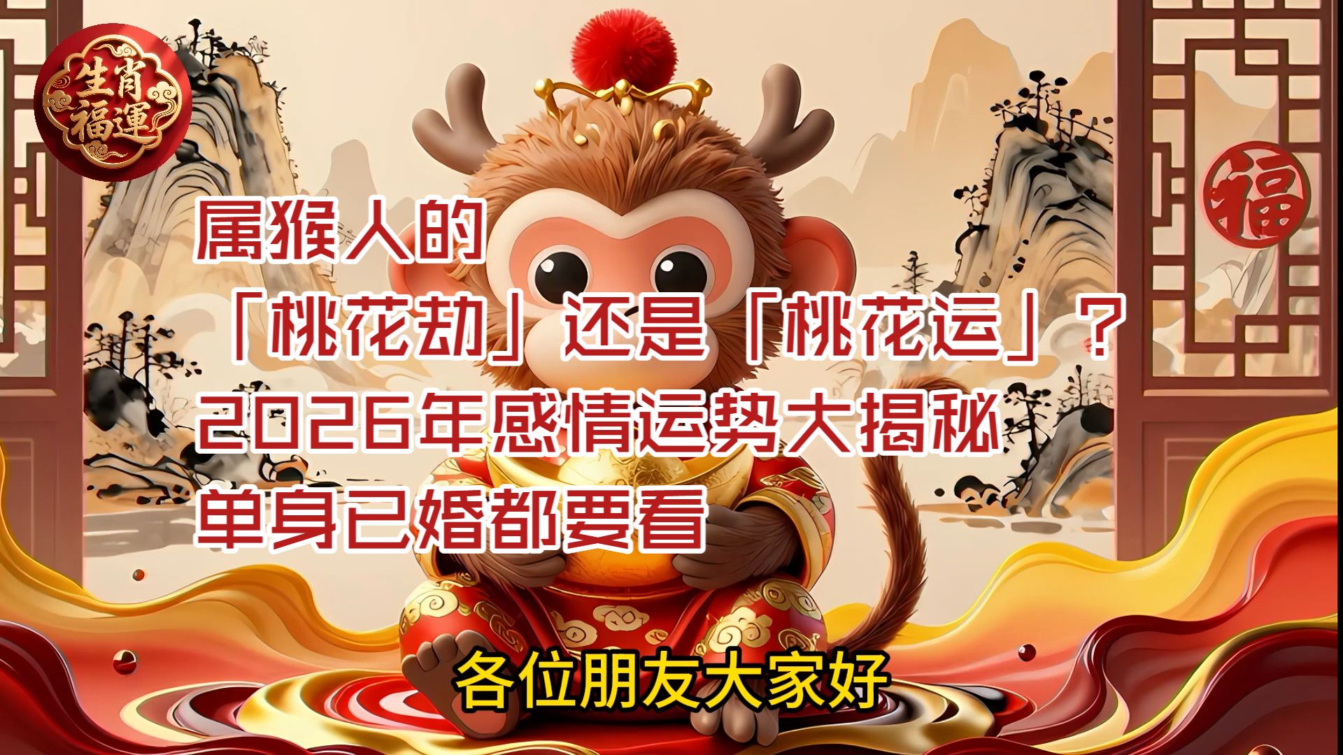 生肖猴情感运势怎么样呀(2021属猴情感)