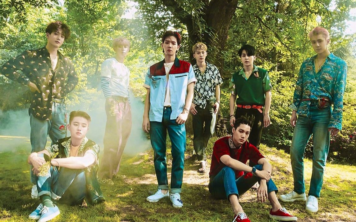 【exo】love shot舞台混剪 快进来纵享丝滑(?)_哔哩哔哩_bilibili