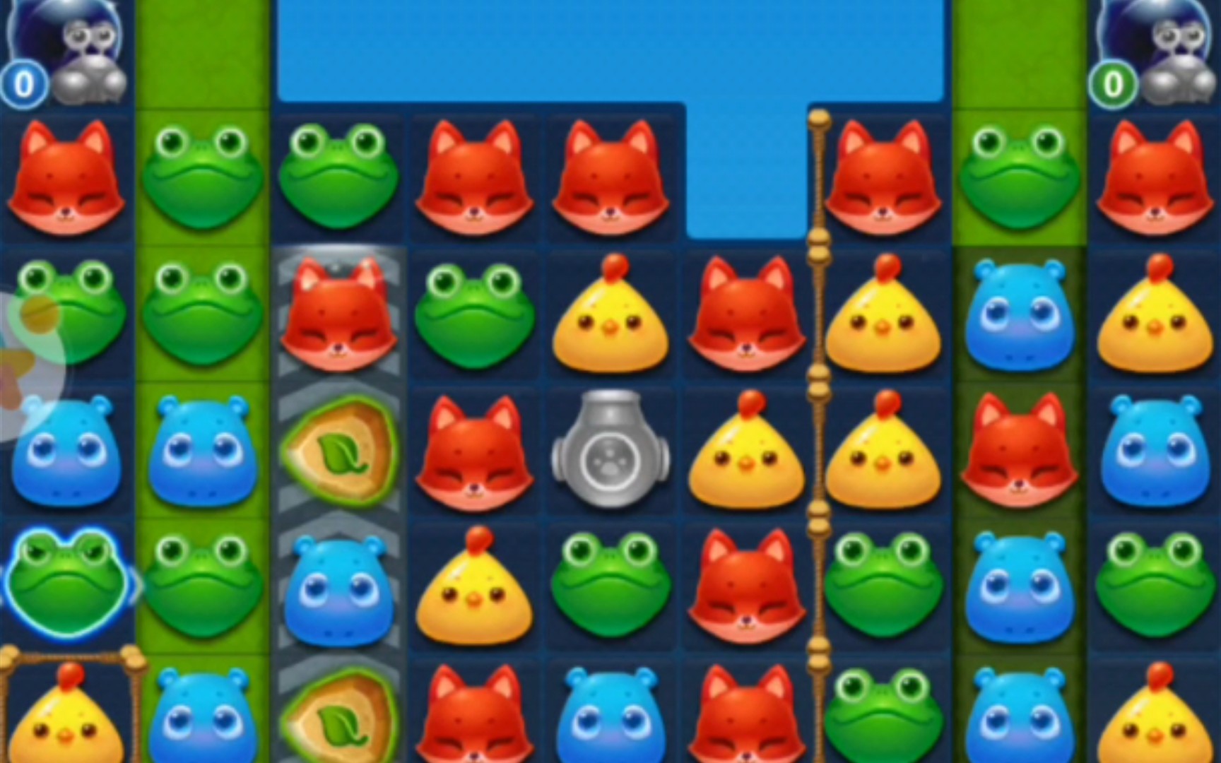 【开心消消乐2290关 】小蜗牛回家的路不太平啊_手机游戏热门视频