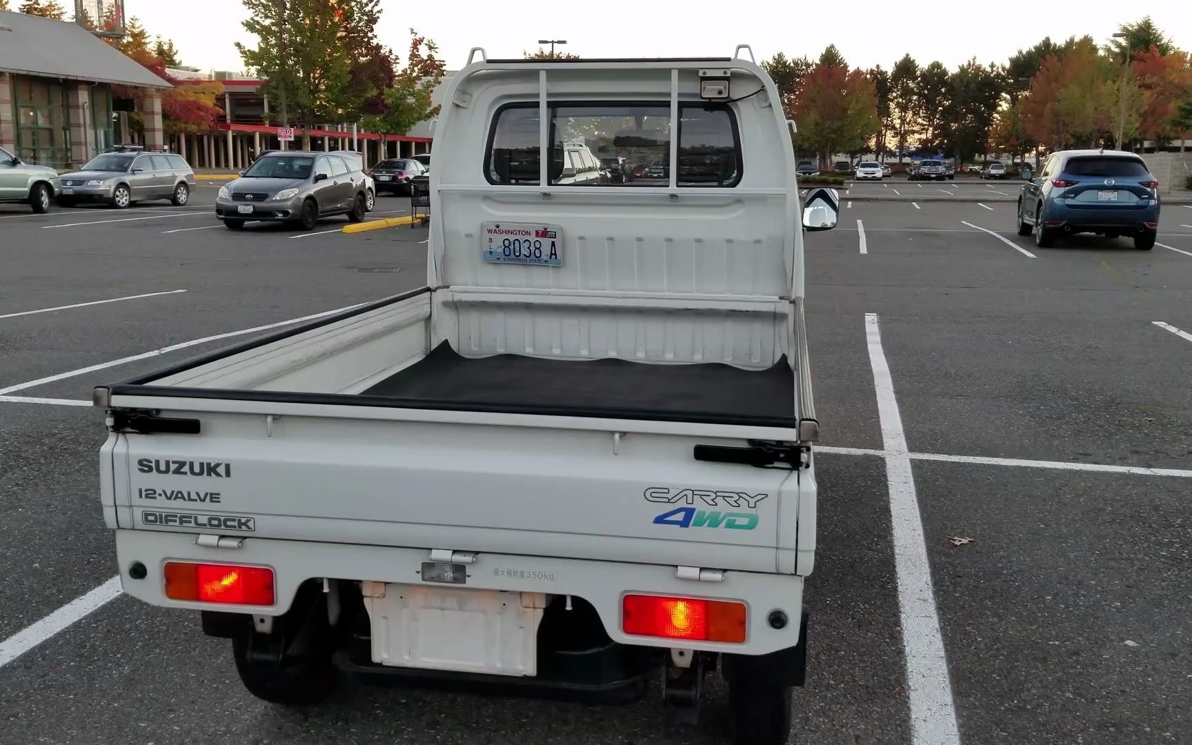 【搬】suzuki carry 4wd 1992 difflock. 4x4 30000ml.