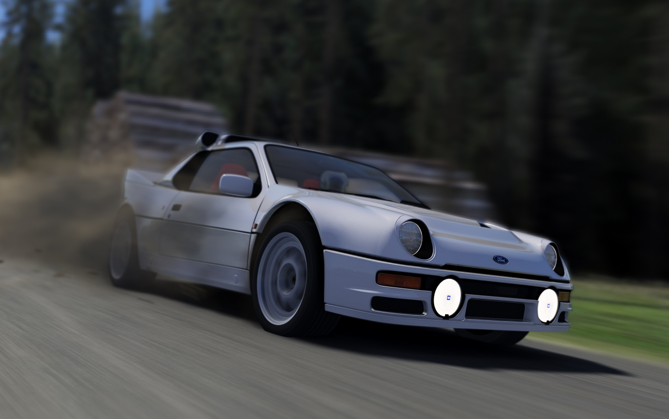 【ac】大猩猩快乐车,福特rs200跑拉力,这救车就离谱_哔哩哔哩 (゜-゜)