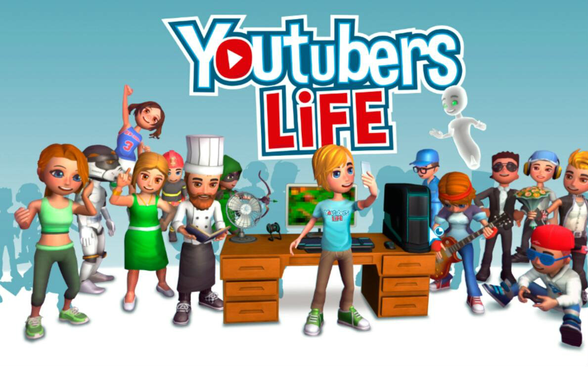 [图]【峻晨解说】油管主播的生活（Youtubers Life）、终于可以玩主播了~