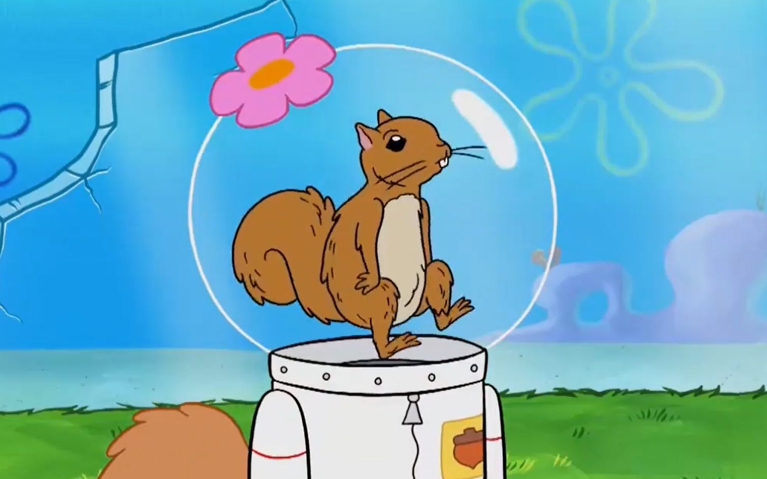 海神月走了,海神太阳升起,珊迪居然变回了小松鼠