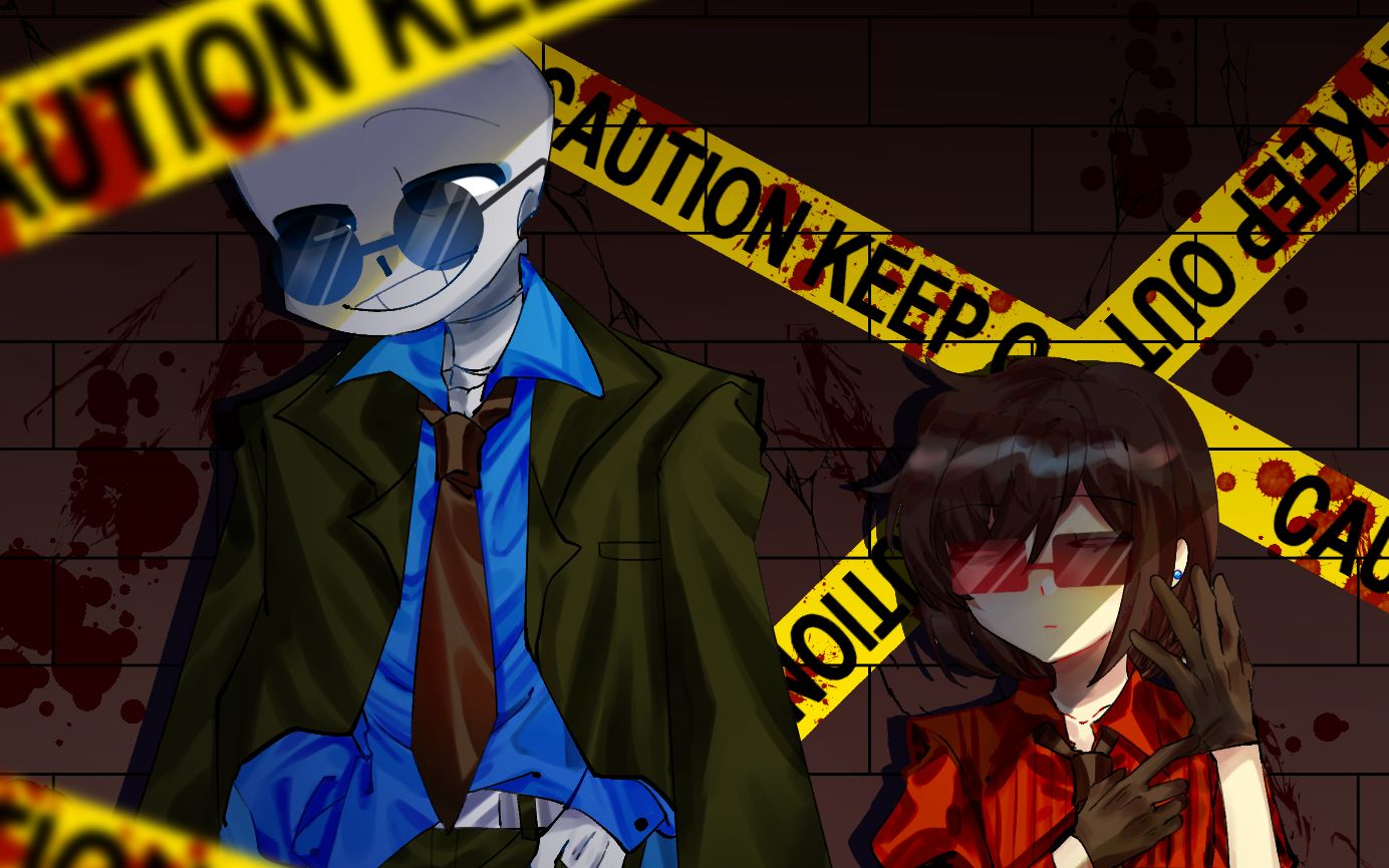 【undertale|绘画过程】mafia sf