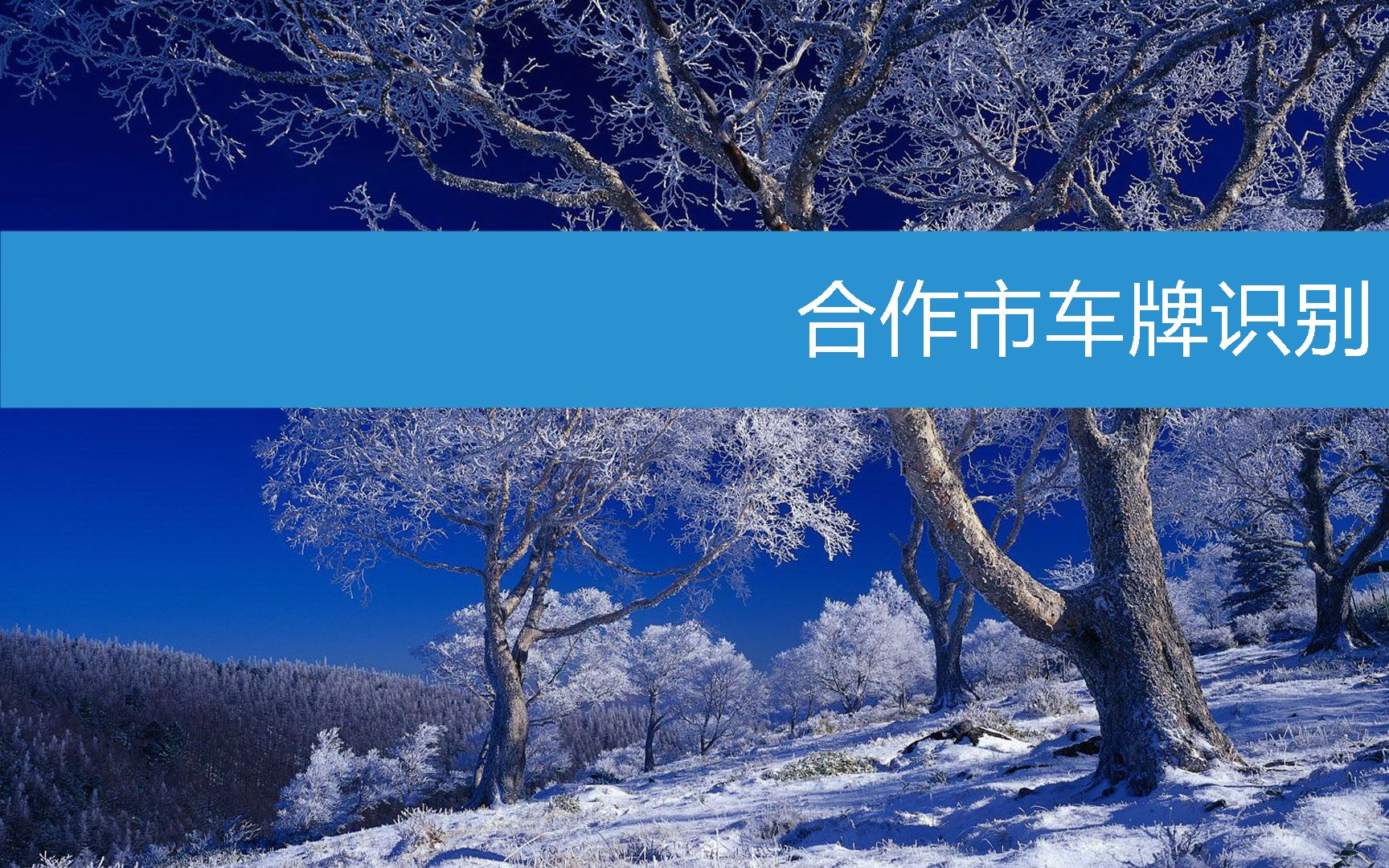 合作市车牌识别 (2023年2月22日9时54分29秒已更新)