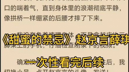 《甜蜜的禁忌》赵京言薛琪后续已更新!宝藏小说哔哩哔哩bilibili