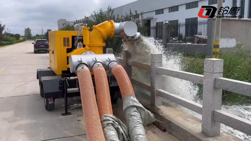 看大流量柴油机防汛排水泵(什么都不必说,看效果欢迎提建议)