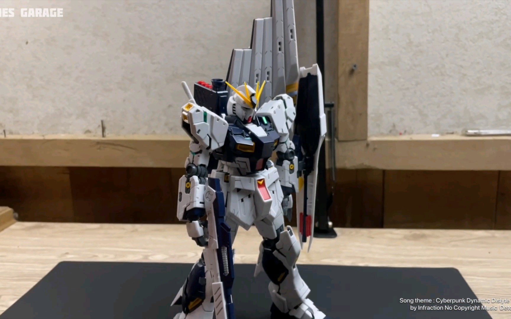 【搬运】大班6619 mg1/100 卡牛 asmr 高达模型拼装制作过程