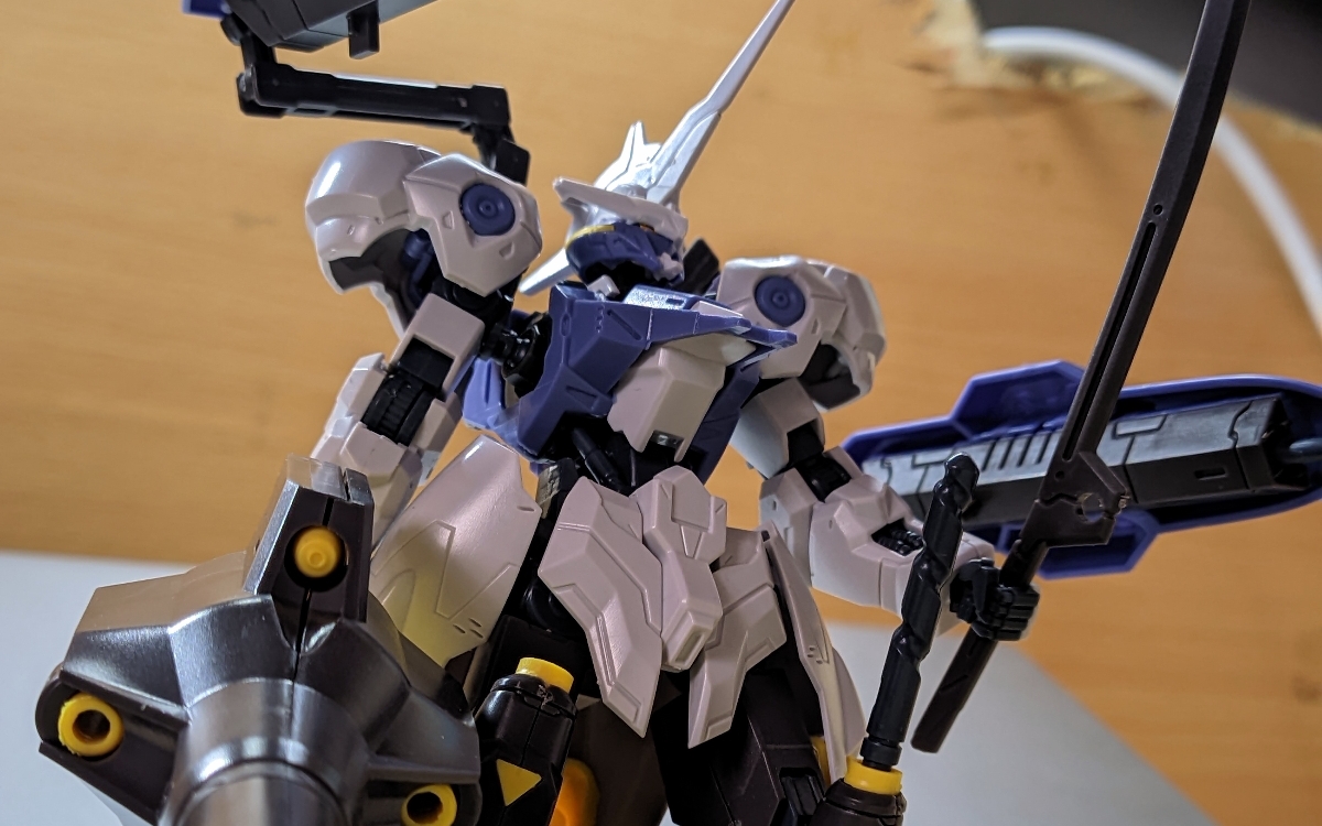 铁血的奥尔芬斯,hg锡蒙利维达尔,完工!