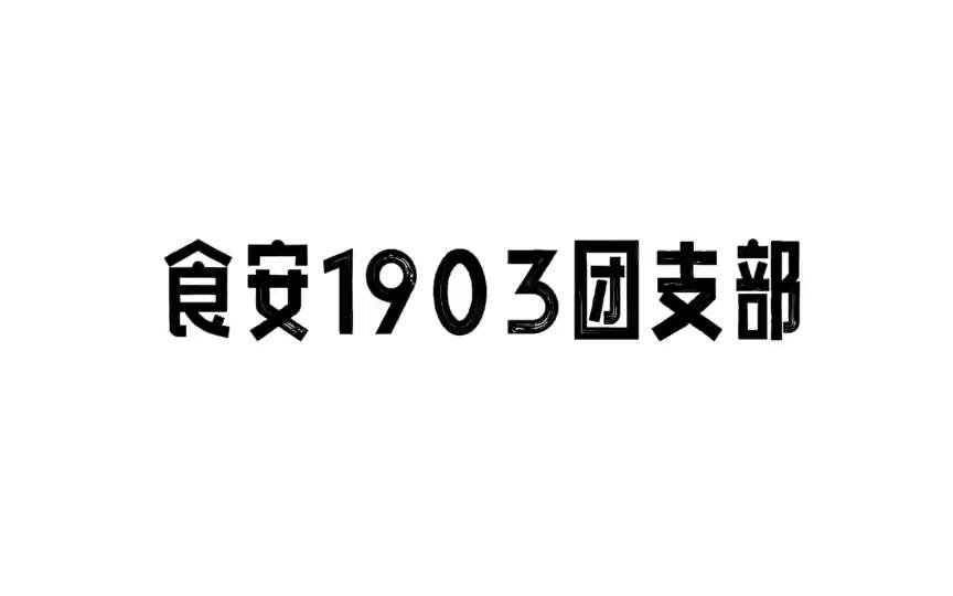 [图]河南工业大学粮油食品学院食品质量与安全1903班活力团支部